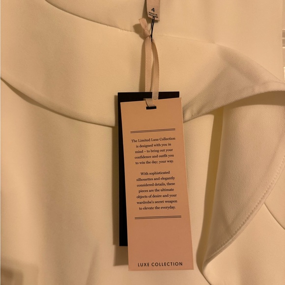 The Limited Lux Collection One Shoulder Dress White - Picture 8 of 8